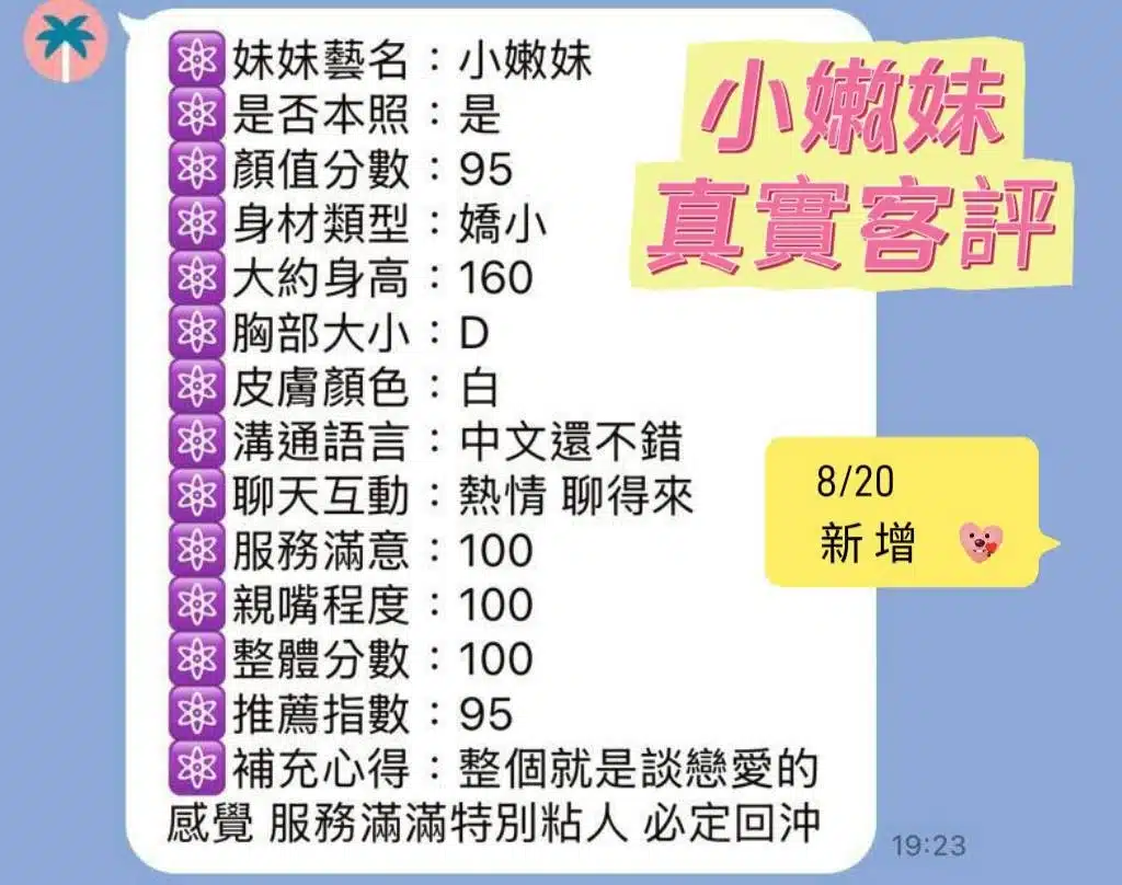 台南定點茶-小嫩妹/166/48/19/D 台南定點茶-小嫩妹/166/48/19/D