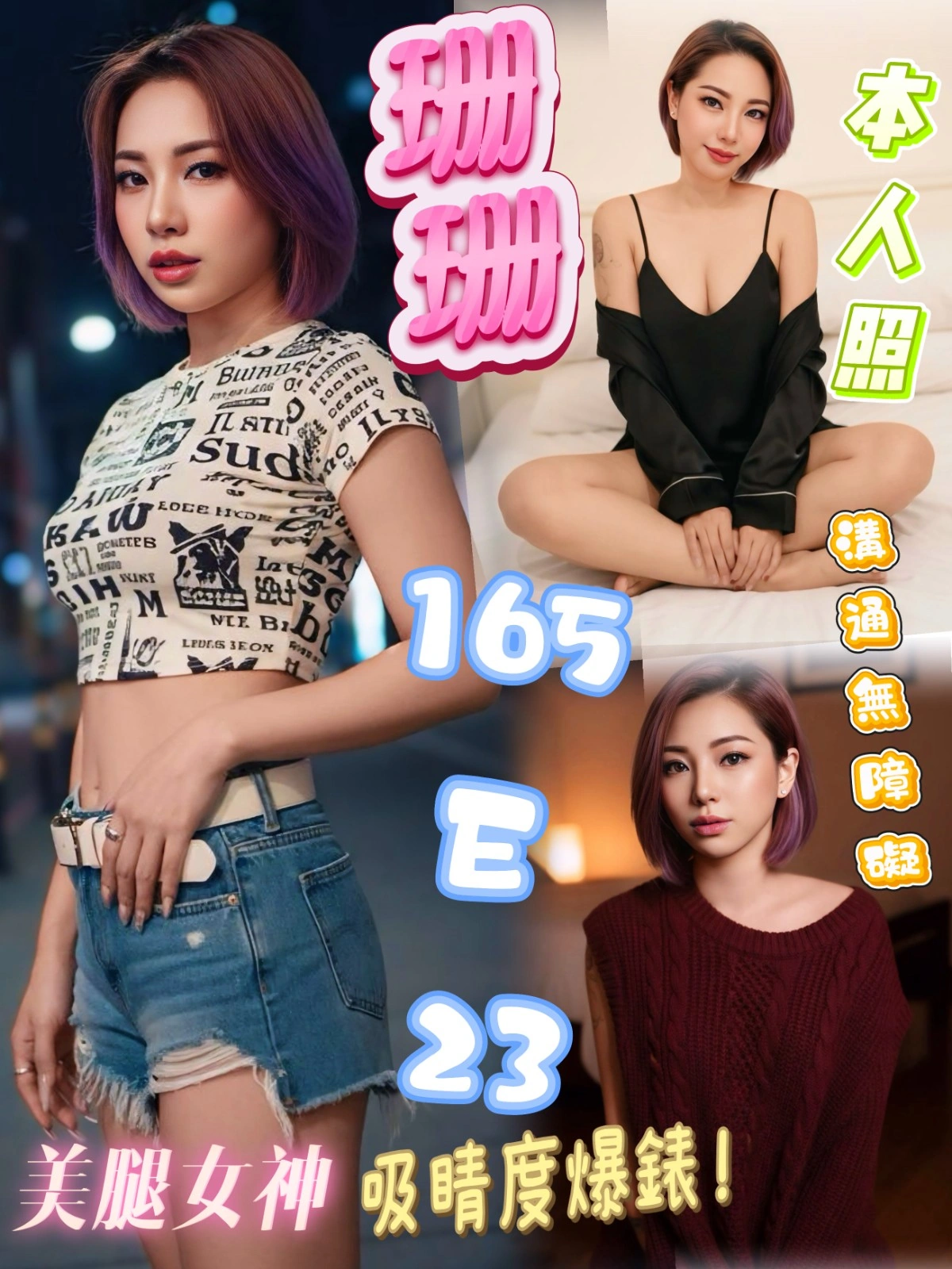 台北定點茶-珊珊/165/?/23/E 台北定點茶-珊珊/165/?/23/E