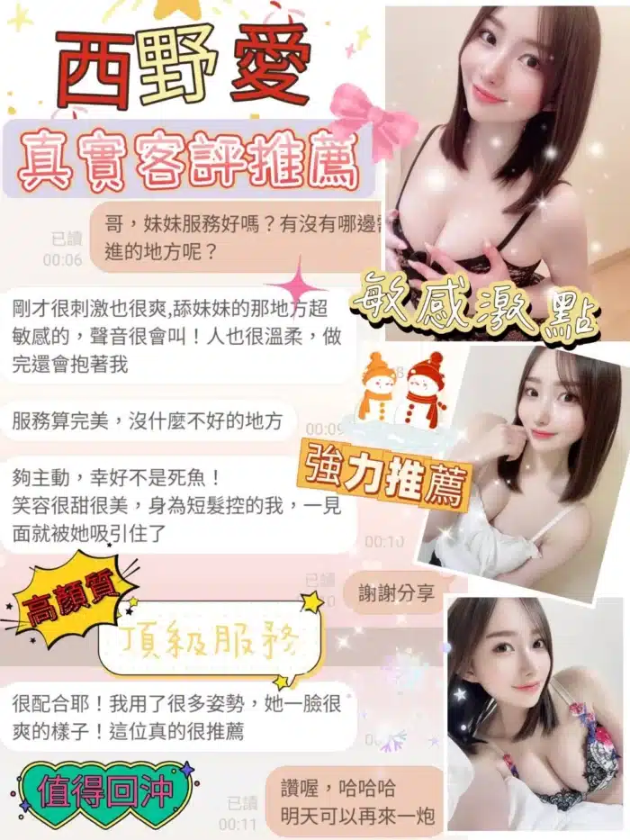 台南外送茶-西野愛