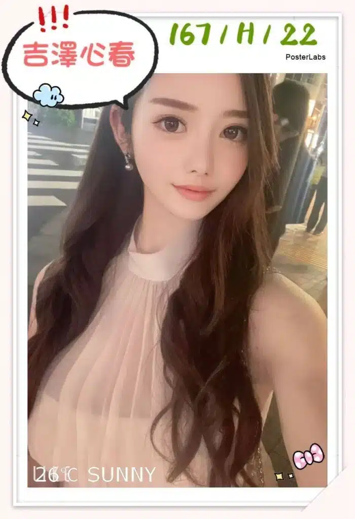 台中外送茶-吉澤心春
