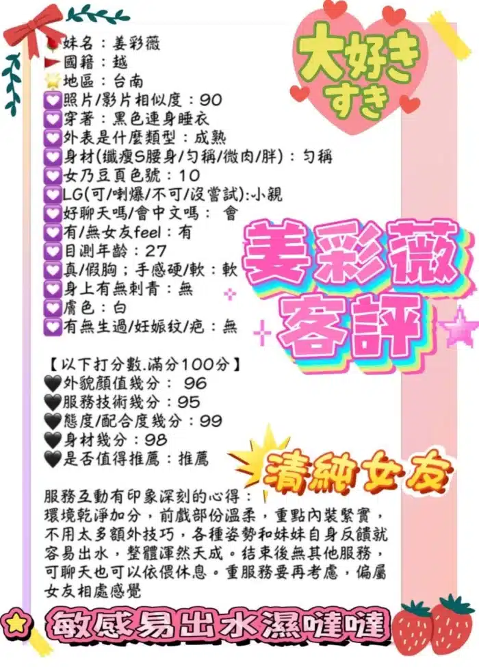 台南定點茶-姜彩薇/158/43/21/E