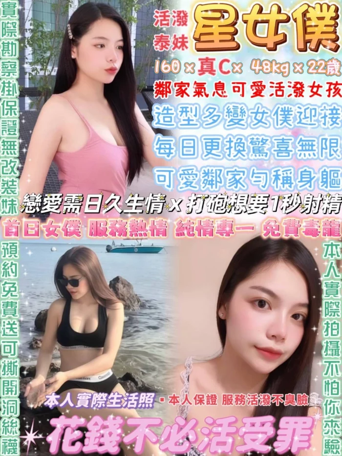 台北定點茶-星女僕/160/48/22/C
