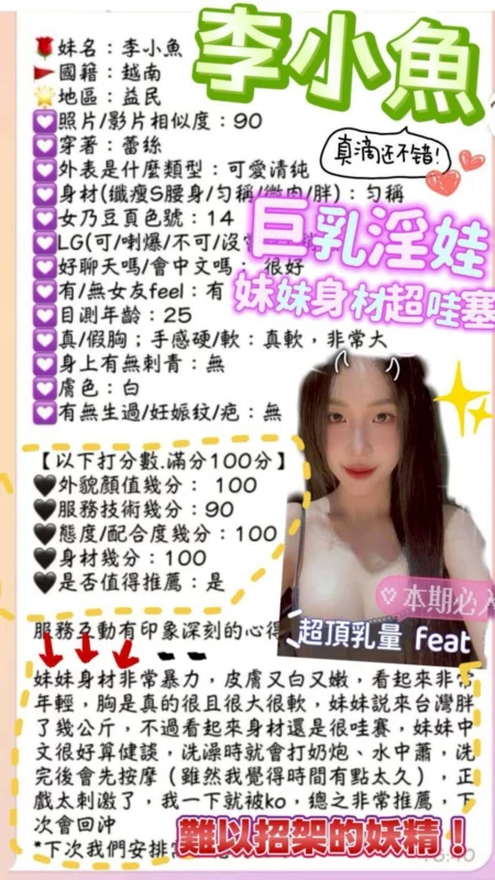 台中定點茶-李小魚/162/48/?/F