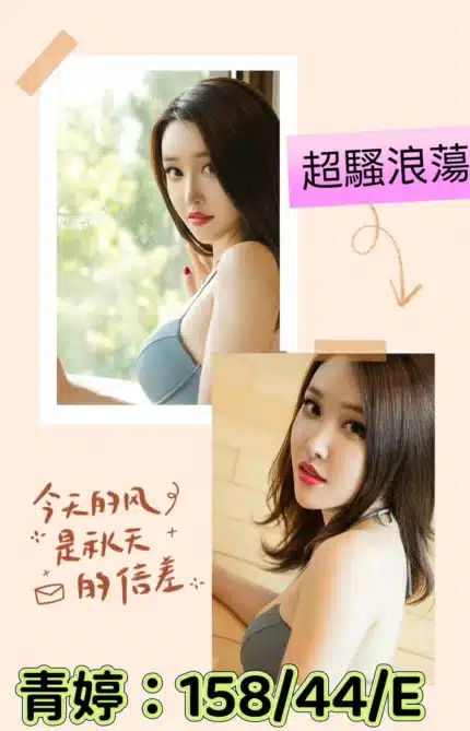 台中定點茶-青婷/158/44/?/E