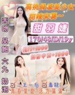 桃園定點茶-甜羽婕/170/48/19/D