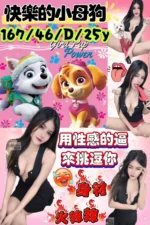 台北定點茶-快樂小母狗/167/46/25/D