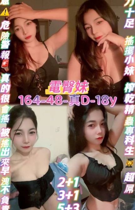 桃園定點茶-電臀妹/164/48/18/D