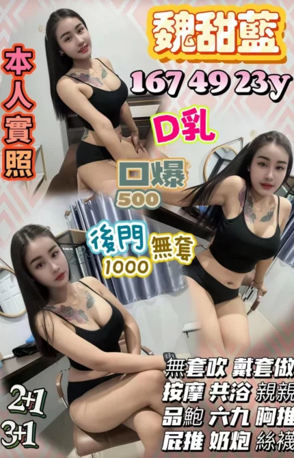 桃園定點茶-魏甜藍/167/49/23/D