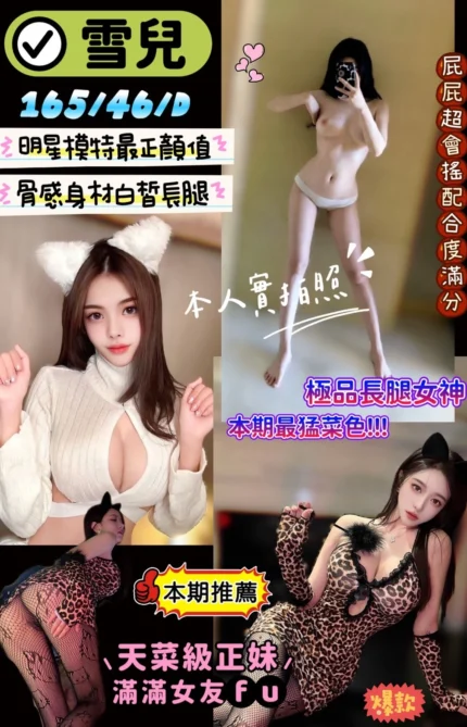 新竹定點茶-雪兒/165/46/?/D