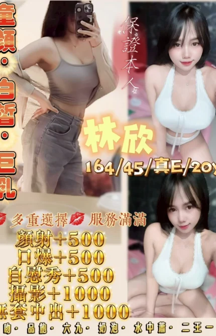 桃園定點茶-林欣/164/45/20/E