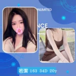 台北外送茶-若潔/163/?/20/D