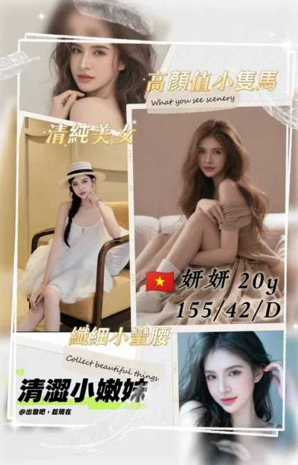 桃園定點茶-妍妍 /155/42/20/D