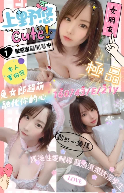 台北外送茶-上野悠/160/43/21/E