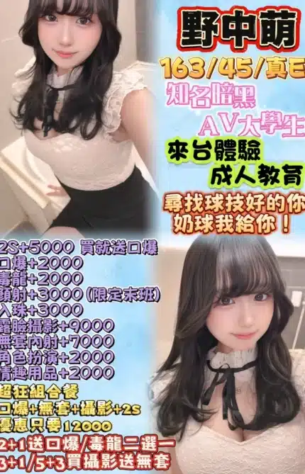 台中定點茶-野中萌/163/45/24/E