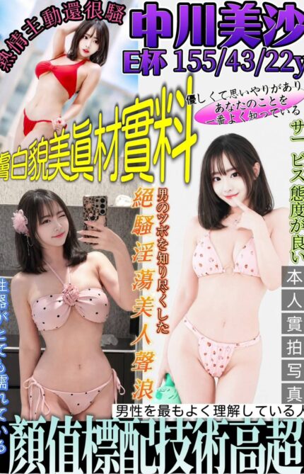 台南外送茶-中川美沙/155/43/22/E