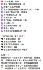 嘉義定點茶-空姐/158/46/?/F