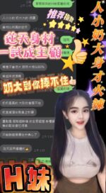 台中定點茶-H妹/157/45/?/H
