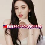 台北外送茶-妮妮/160/45/28/E