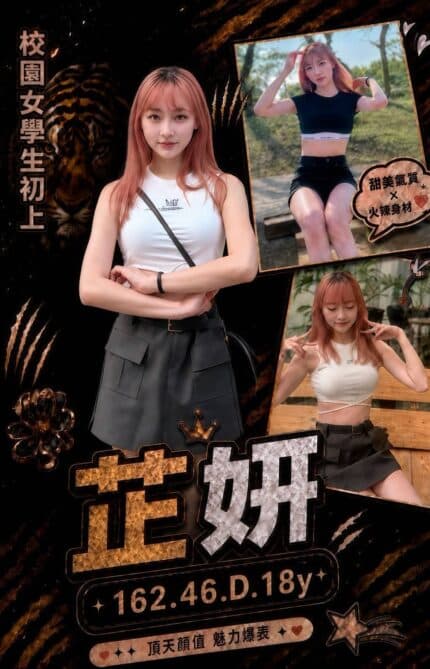 台中定點茶,外送茶-芷妍/162/46/18/D